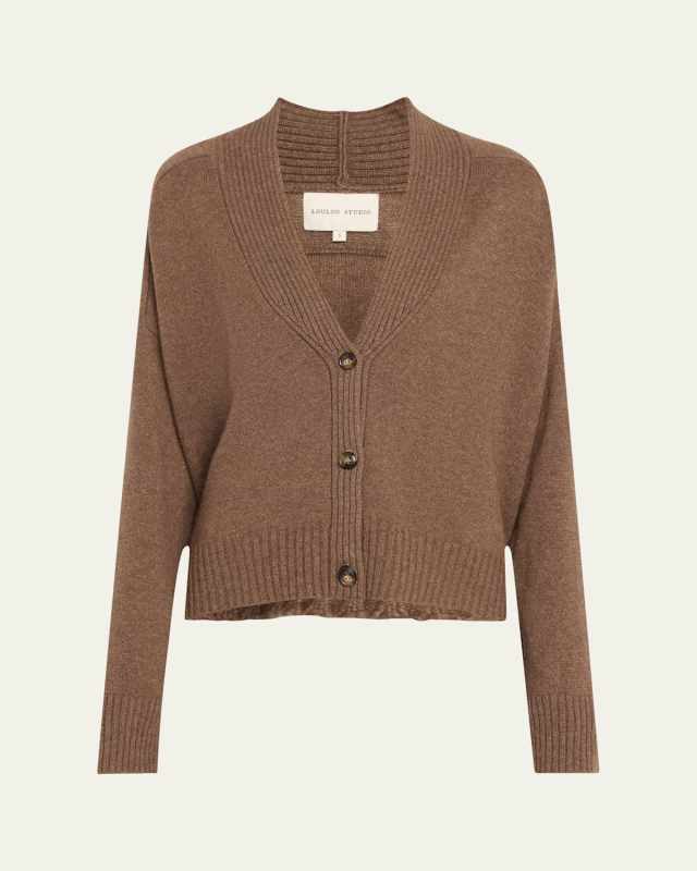 Kaia V-Neck Cashmere Cardigan